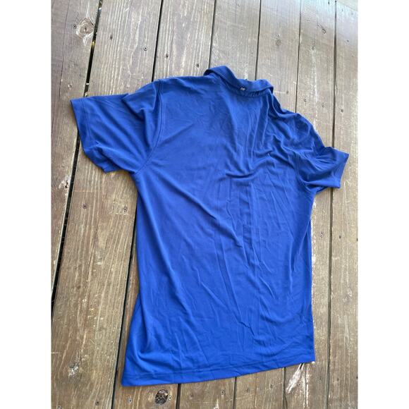 Cutter and Buck mens medium blue golf polo - Picture 2 of 4